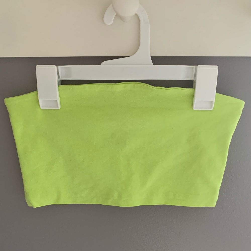Women’s neon tube top